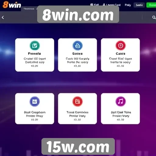 Análise das funcionalidades do site 8win.com